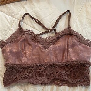Mudd Brown Lace Bandeau